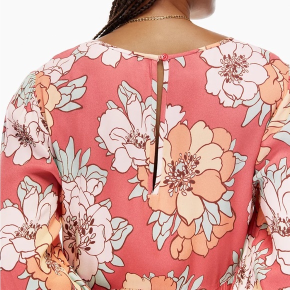 👗ARITZIA  Wilfred Lambrusco Dress Tiered Mini Dress.Size: XS - Picture 6 of 8